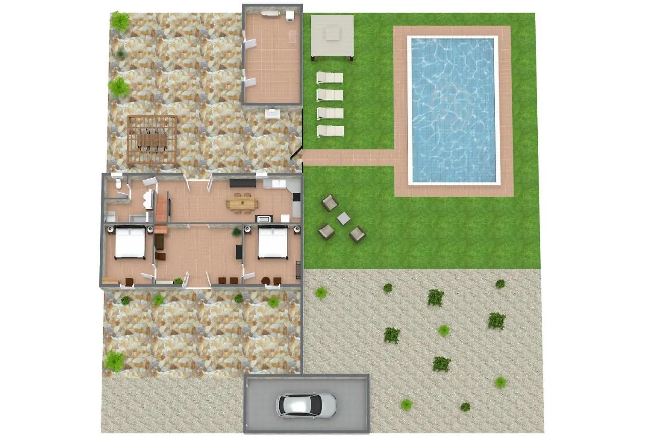 Hébergement de vacances Villa S'Era De Son Roig à Sant Joan Espagne